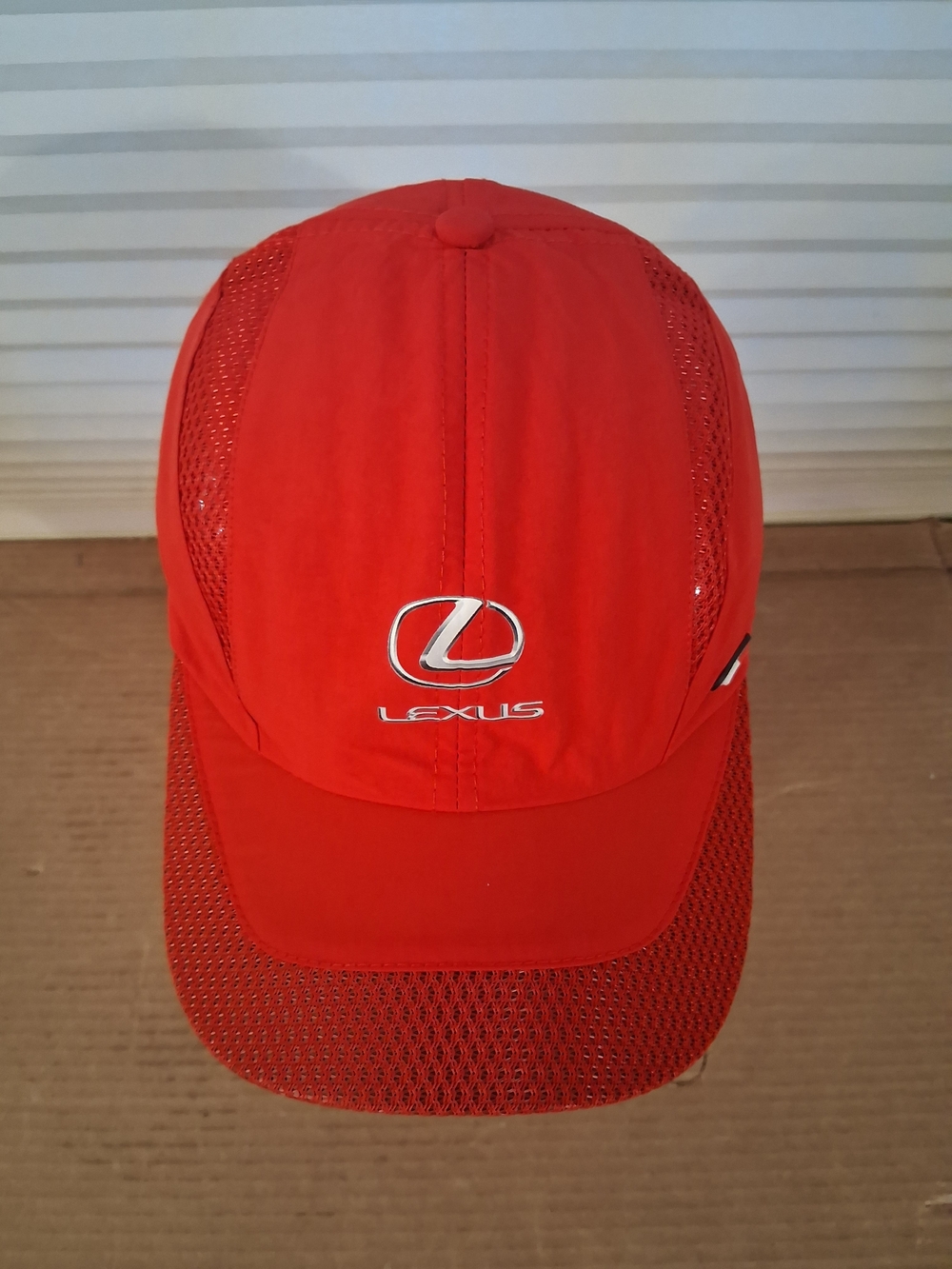 Lexus Red Performance Mesh Baseball Cap - Picture 5 of 5